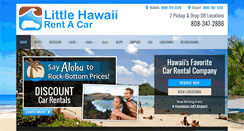Desktop Screenshot of littlehawaiirentals.com